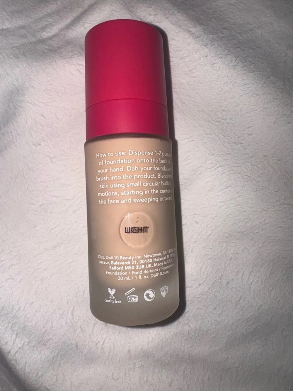 *BRAND NEW NEVER USED* Doll 10 Skin Serum Tint Foundation
